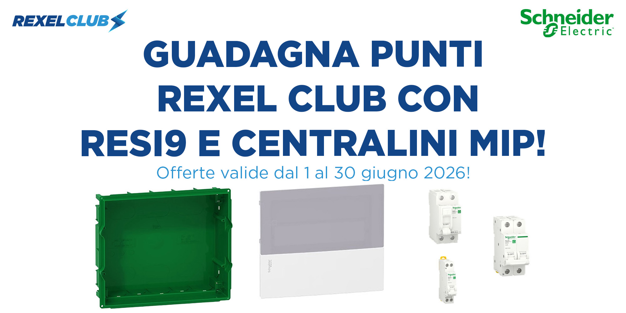 Promo Resi9 Centralini MIP Schneider 2026